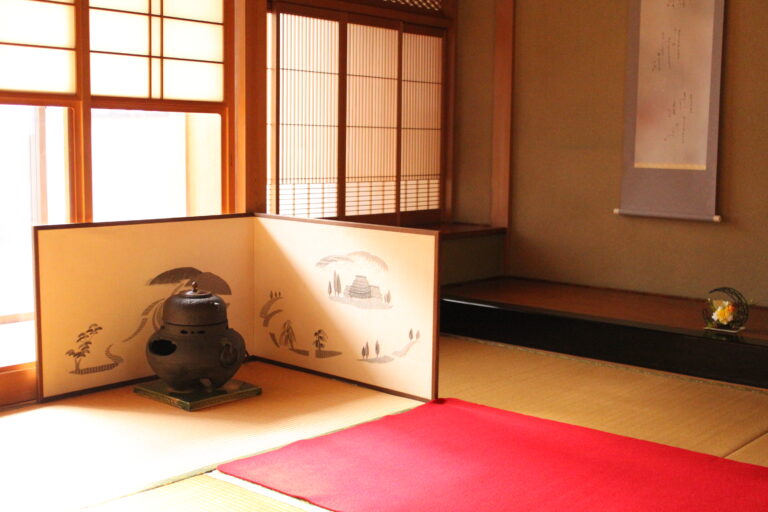 A photo of the tea ceremony room.