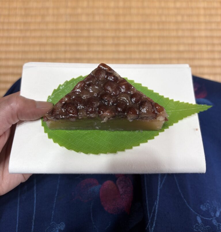 A photo of a traditional sweet for June.