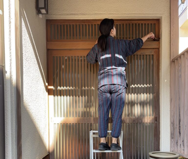 The year-end cleaning.