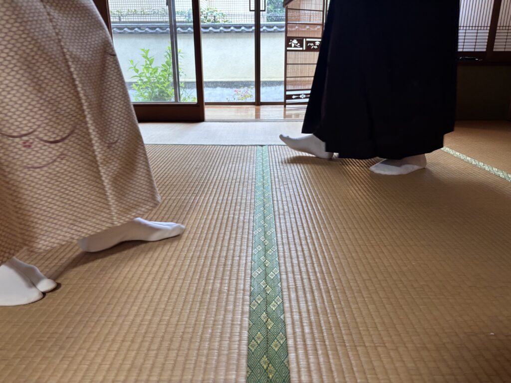 Practicing footwork